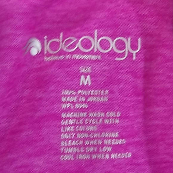 Ideology fuchsia workout tank - Picture 2 of 4